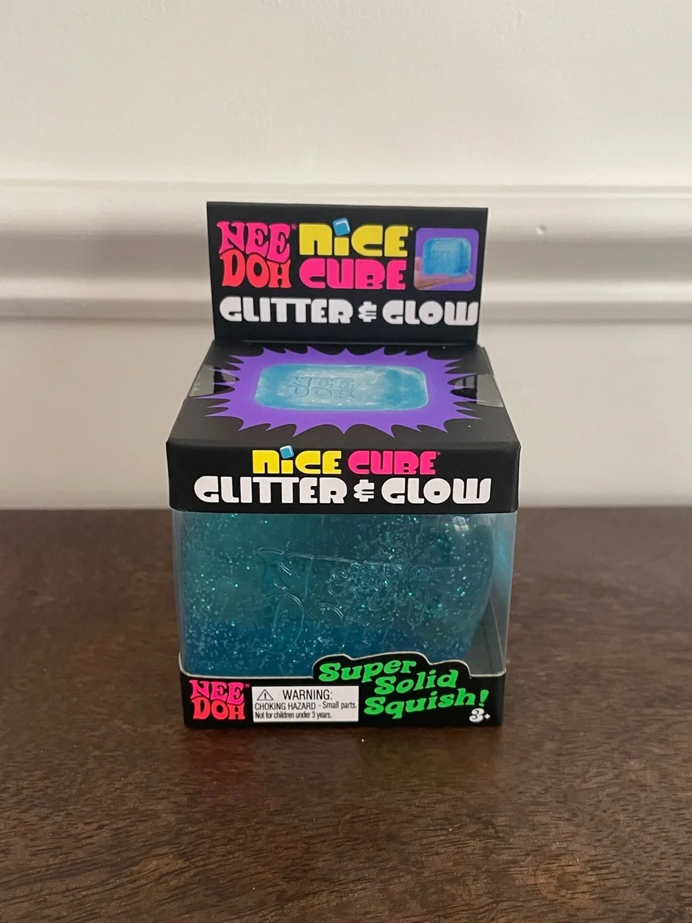 NeeDoh Nice Cube Glitter & Glow